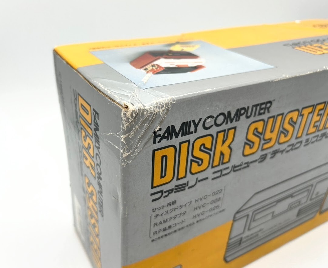 Nintendo Famicom Disk System Console Set Open Box With Box