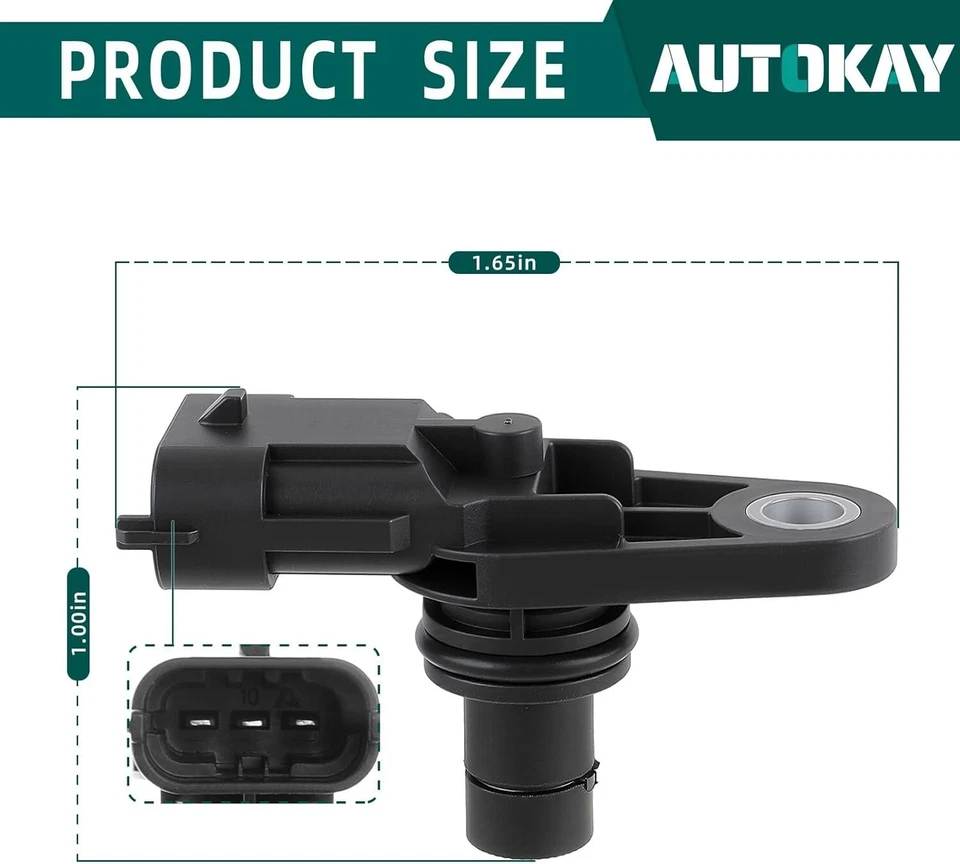 Sensor de posición árbol de levas motor para GMC Acadia Cadillac CTS 2007-2009 Foto 2 de 3