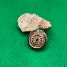 Antike Taschenuhr 0,800 SILBER original, Damenuhr, ca. 1900-1910, m.Bügel