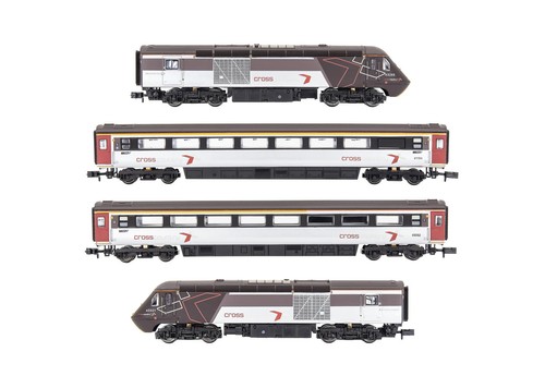 Dapol 2D-019-016 - Dieseltriebzug Class 43 HST Cross Country 43285 & 43321 4-tei | Zustand: Neu