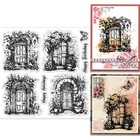 Door Designs Clear Stamp Craft Scrapbooking FREE POST A100 Aussie Seller