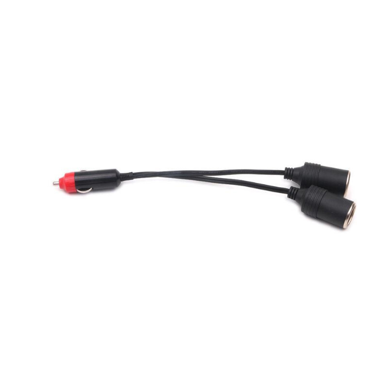 [Upgraded Version] 1 to 2 Car Cigarette Lighter Splitter Adapter Power Charger Port, 12V 24V Plug Socket 2-Way