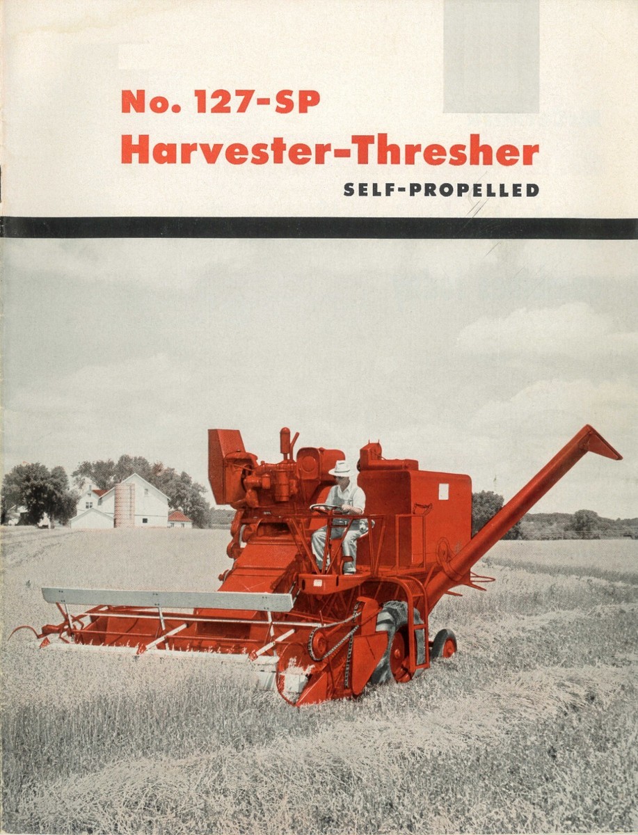 Brochure IH International No 127-SP Harvester Thresher Self