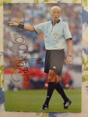 Pierluigi Collina original signierte Autogrammkarte / Schiedsrichter T1