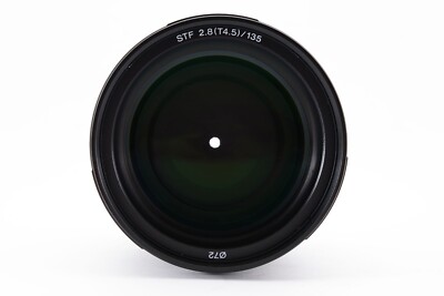 Almost Unused w/ Hood] SONY 135mm f/2.8 [T4.5] STF SAL135F28 Lens