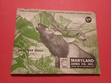 1965-66 Maryland Arms Catalog, Guns Accessories Fishing Camping Hunting