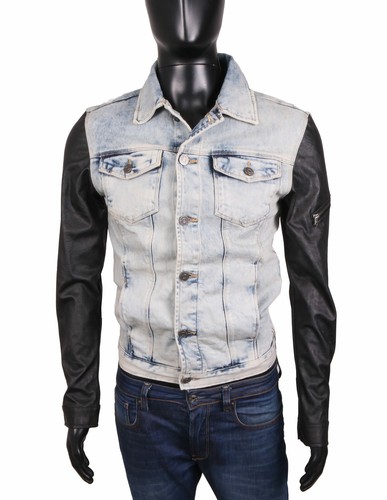 Zara Man Mens Jean Jacket Vintage Jeans 