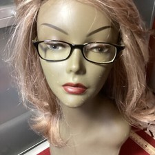 Vintage Giorgio Armani Black Frame No Script 2041/327/49-17/135mm Eye Glasses