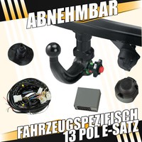 Westfalia AnhäNgerkupplung Abnehmbar+Es 13P Spez FüR Jaguar Xf X260 (17-20)
