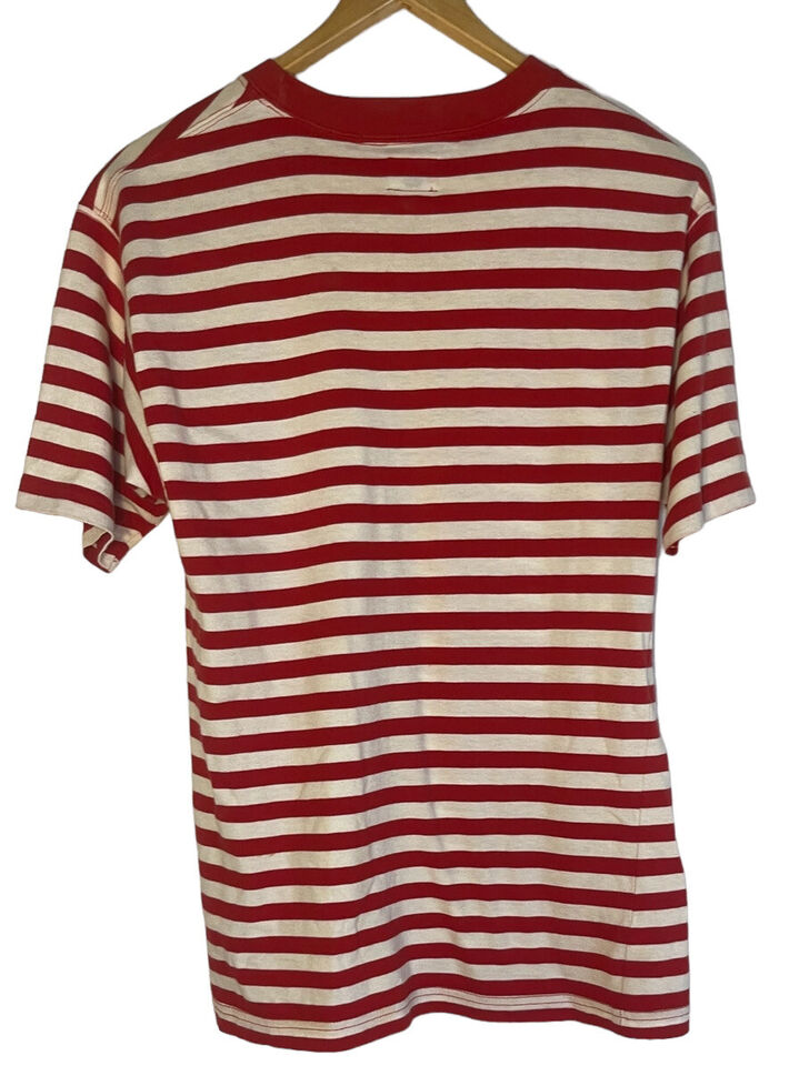 Vintage 90s Tommy Hilfiger Womens Shirt Size Large Striped Short Sleeve ...