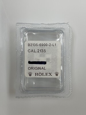Genuine Rolex Cal. 2135 6900-2 White Date Disc Indicator, New Factory Sealed