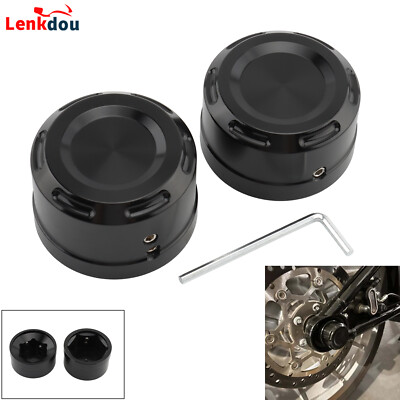 Motorcycle Rear Axle Nut Covers For Harley Softail Breakout Fat Boy FLFBS 18-24 