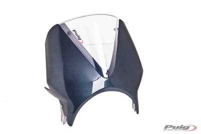 PUIG Cupula parabrisas VISION carcasa carbonlook