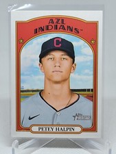 2021 Topps Heritage Minor League #41 Petey Halpin E3B