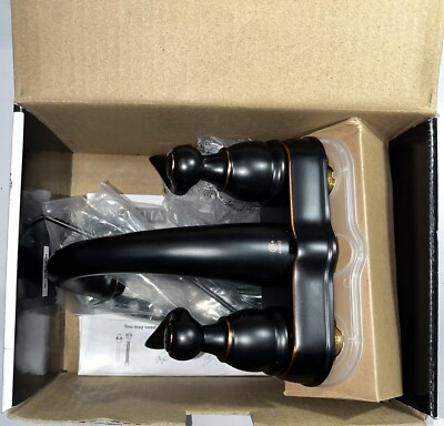Delta Windemere 25996LF-OB-ECO Oil Rubbed Bronze Centerset Bathroom Faucet