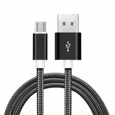 3m Strong Braided Micro Charging & Data Sync Cable for Android, XBox, PS4 (LOT)