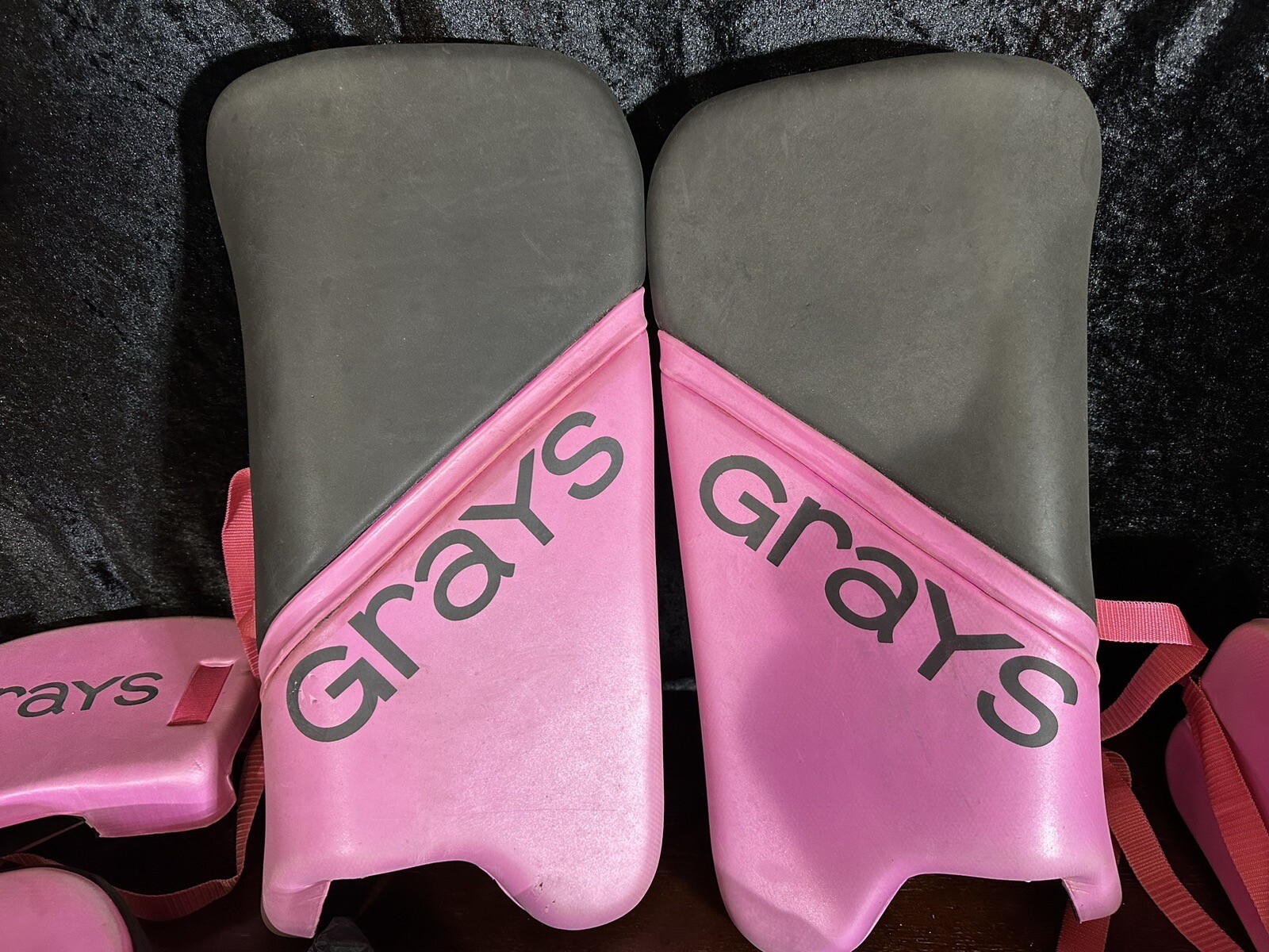 Grays Hockey Goalie Pads Senior Set Pink And Gray eBay