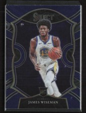 2020-21 Panini Select Blue #62 James Wiseman Golden State Warriors Rookie