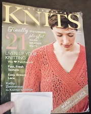 2021 Interweave Knits Summer 21 Playful Warm Weather Knits Lace Kathy Zimmerman