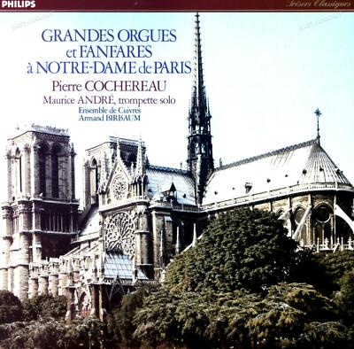 Cochereau, André - Grandes Orgues Et Fanfares A Notre Dame De Paris LP '