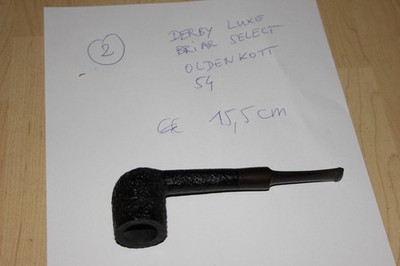 Pi2 pfeife  derby  luxe , briar  select , oldenkott , 54   Pipe Pipa Handmade