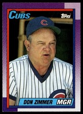 1990 Topps Don Zimmer Chicago Cubs #549
