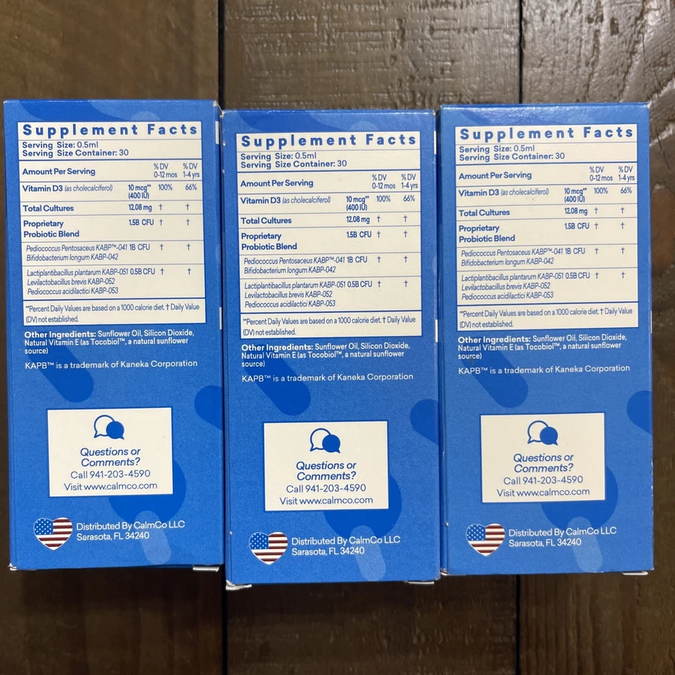 3-Colic Calm Extra Apoyo Gas Cólico y Alivio de la Maldición para Bebés 2 fl oz 8/25 Foto 3 de 4