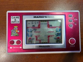 Game & Watch Mario's Cement Factory (ML-102) Tested / Working.
