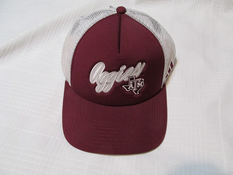 Adidas Texas A&M Aggies ATM Maroon and White Foam Trucker Hat Cap