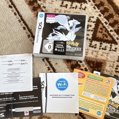 Nintendo DS Pokémon Schwarze Edition/Card mit OVP & Anleitungen/geprüft