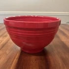Fiesta Scarlet Red Large Mixing Nesting 9-3/4” x 6 1/2” Used Excellent Cond.