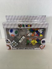 THE RUBIK'S MEGA GIFT SET KEY CHAIN SQUISH CUBE MAGIC STARS 5 PIECE SET NIB