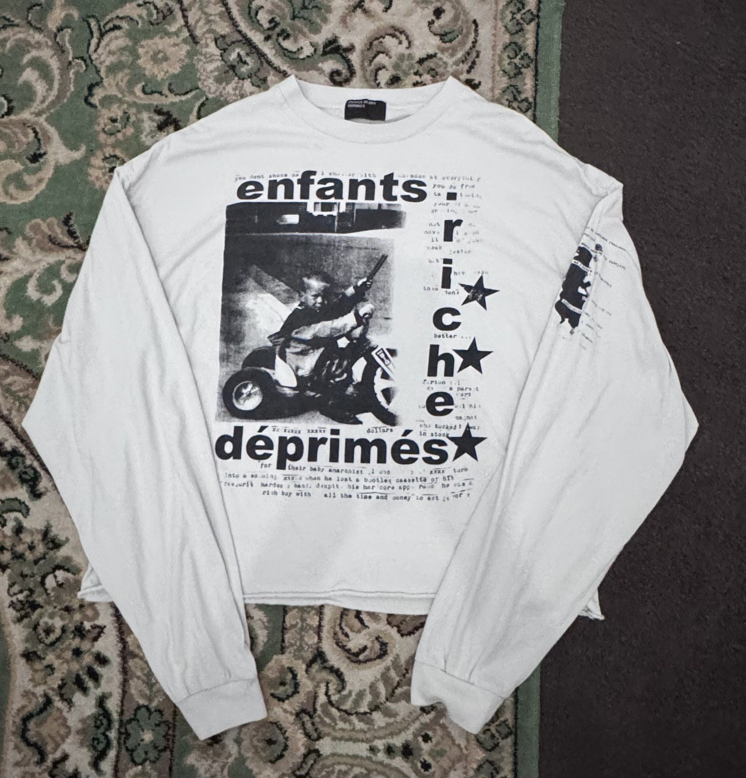 Enfants Riches D&eacute;prim&eacute;s My Underground/Tricycle long sleev