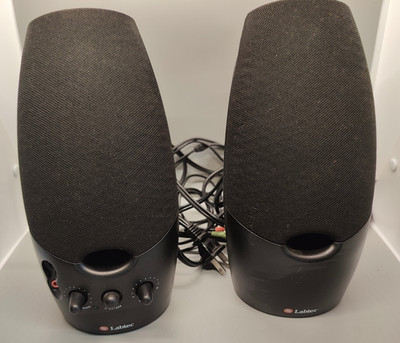 Labtec Spin-65 LCS-1060 PC Speakers Black