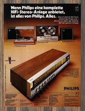Philips HiFi RH 702 N 4407 - Pubblicità Pubblicità Pubblicità Originale 1971