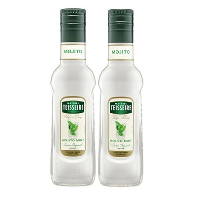 Teisseire Getränke-Sirup Mojito Mint 0,25L (2er Pack)