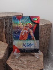 2007-08 Finest D.J. STRAWBERRY Rookie RC Autograph Refractor Phoenix Suns