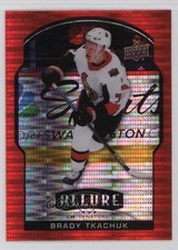 2020-21 Upper Deck Allure Red Rainbow Brady Tkachuk #28 1pf0