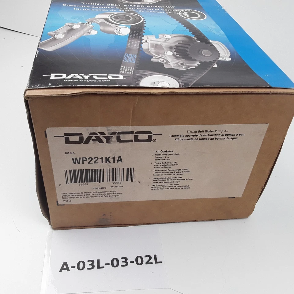 Kit de correa de distribución del motor con bomba de agua para Acura Honda Isuzu (1992 1993-1997) Foto 4 de 4