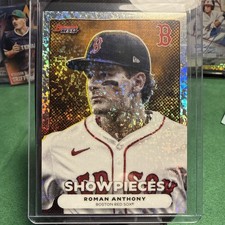 2025 Bowman's Best Roman Anthony Showpieces Mini Diamond Refractor #BS-5 Red Sox