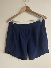 Lands' End Women s Elastic Waist Swim Board Shorts Built In Panty 12