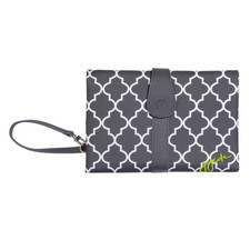 JJ Cole Luxury Diaper Changing Clutch, Stone Arbor