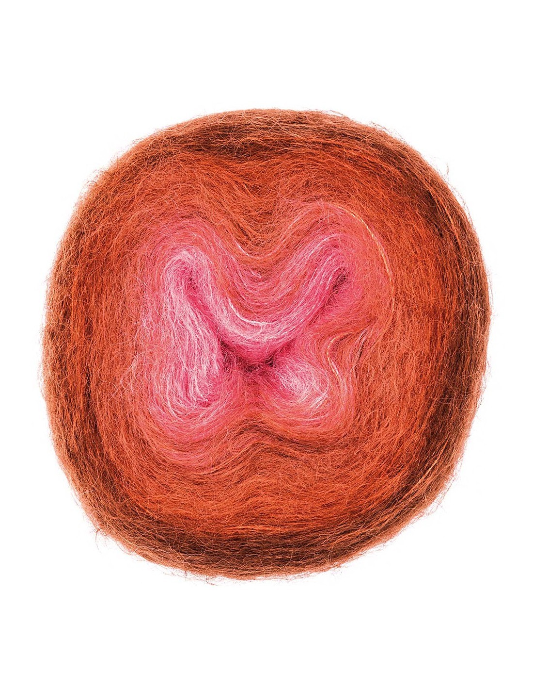 Fini la laine qui pique avec Essentials super kid mohair loves silk orange