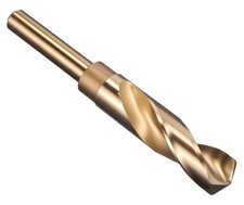 20mm Reduced Shank Cobalt Drill Bit, HSS 6542 High-Speed Steel Twist Drill Bi...
