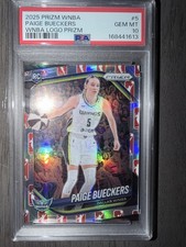 Panini 2025 Prizm WNBA Paige Bueckers WNBA Logo Prizm #5 RC PSA 10 🔥🔥