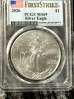 2026 American Silver Eagle MS-69 PCGS (FirstStrike®)