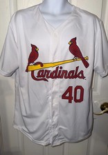 St. Louis Cardinals Willson Contreras #40 Men SGA Promotional White Jersey XL
