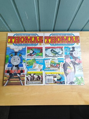 Vintage Thomas The Tank Engine Marvel Magazine 1989 Issue 1  & 2 Comic Job Lot 