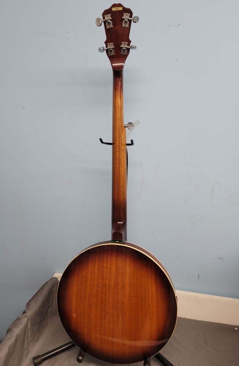 Vintage 1970's - 1980's Morris 5 String Banjo - Made in Japan | eBay