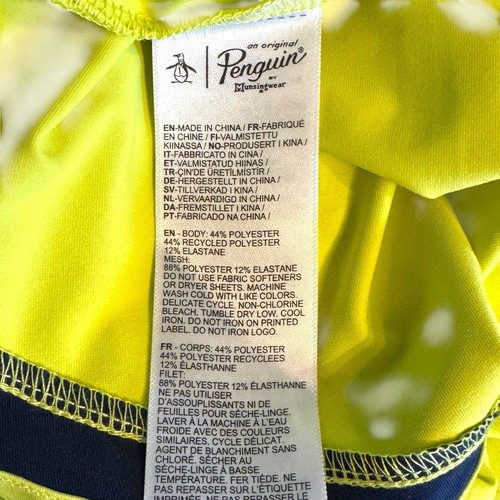 Nuevo con etiquetas Mini Vestido Tenis Penguin Core Cintura Caída Bloques de Color Lima Para Mujer Talla S - Imagen 10 de 14